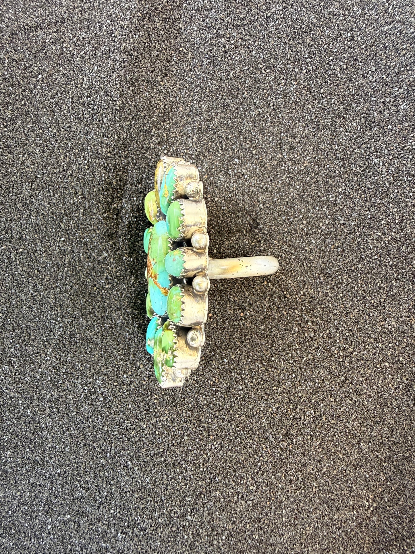Adjustable Royston Cluster Ring