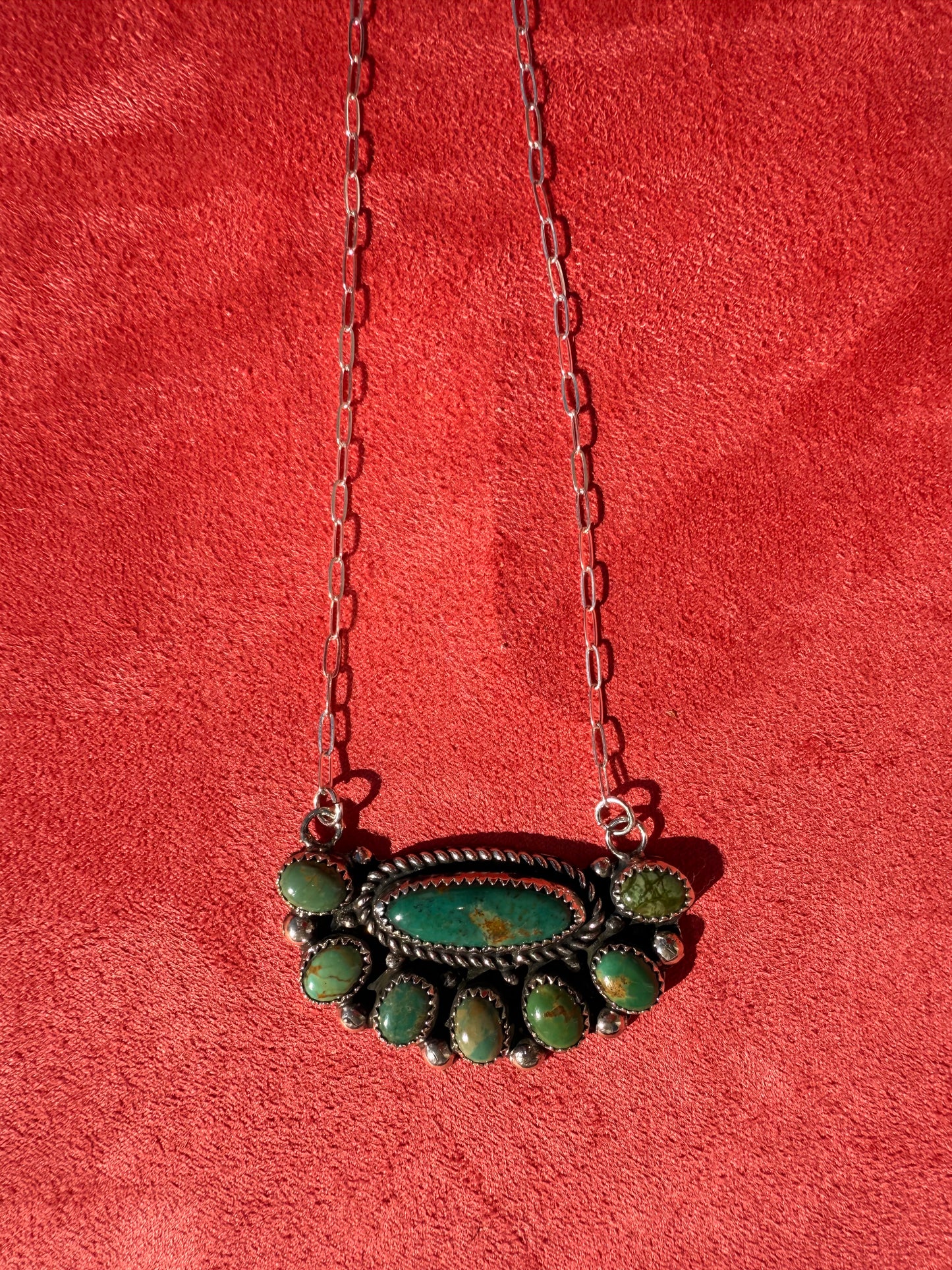 Sonora Gold Cluster Bar Necklace