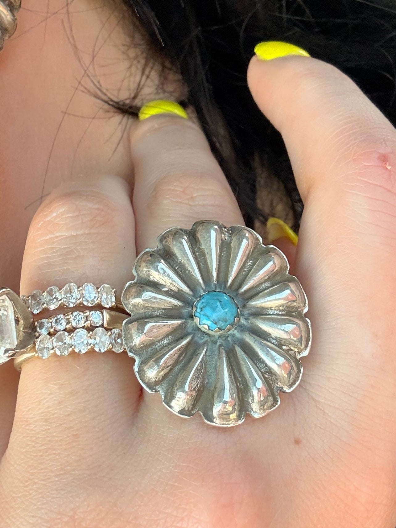 Adjustable Concho Ring!