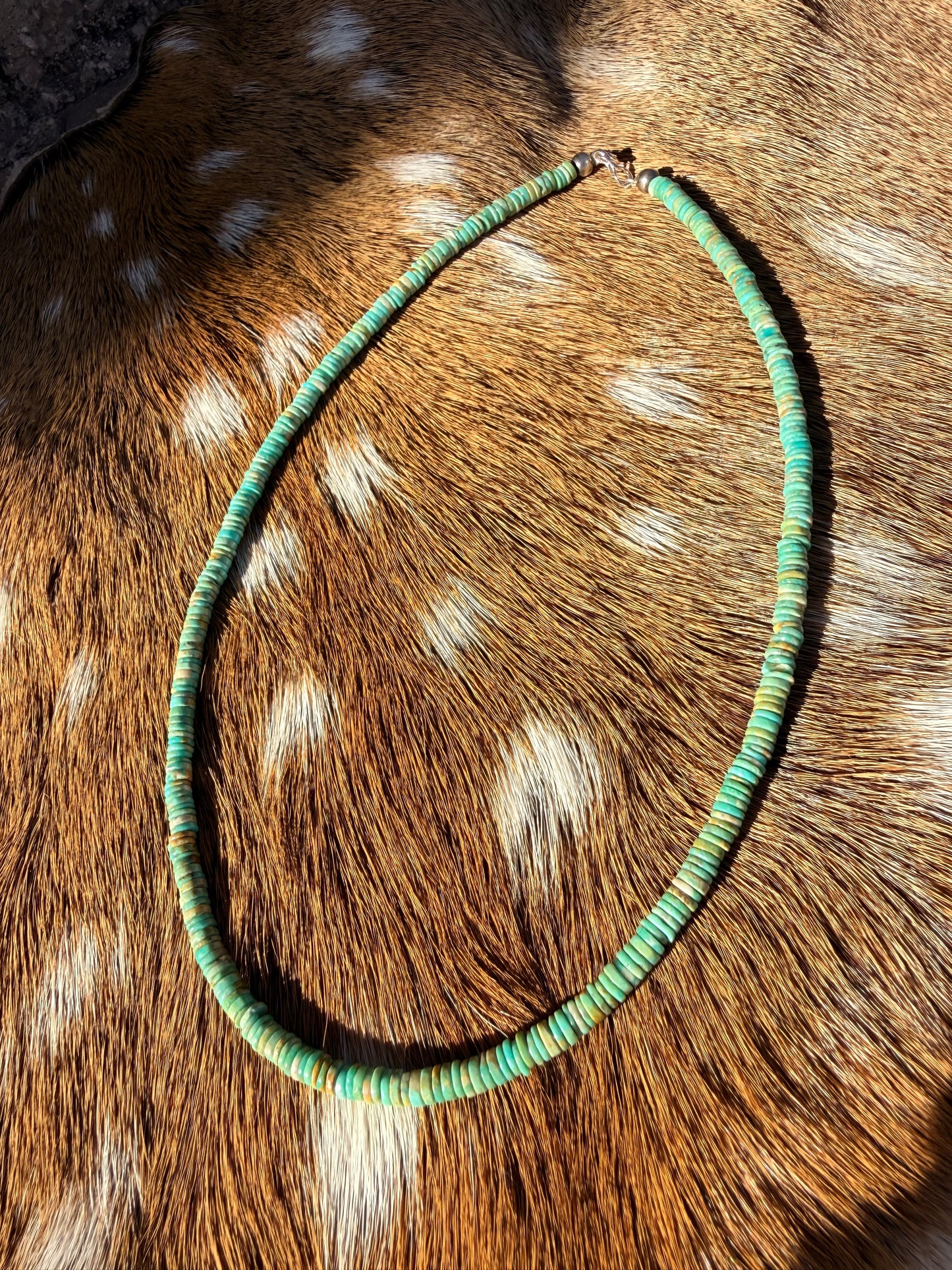 18 in turquoise necklace