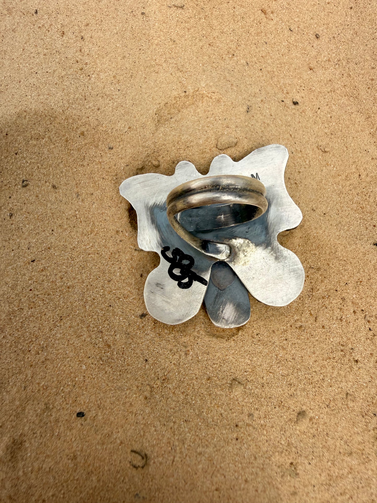 Adjustable Butterfly Ring