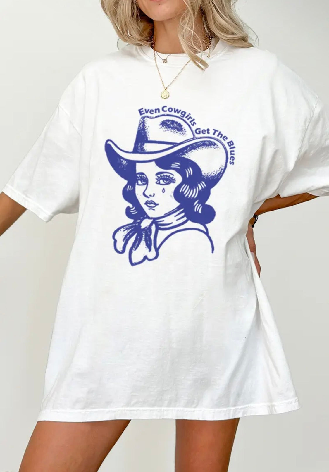 Cowgirl oversized Tshirt
