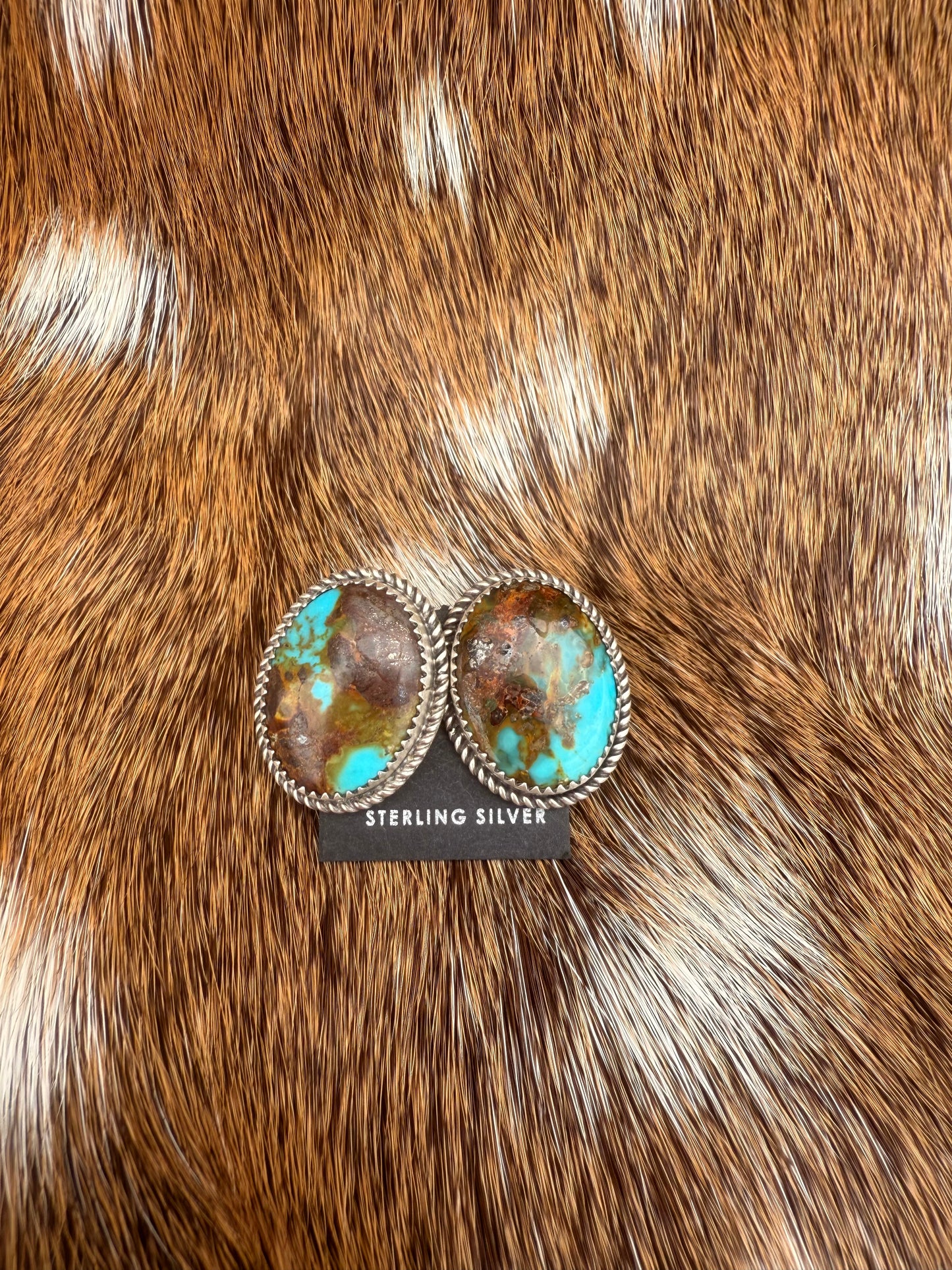 Turquoise Post Earrings