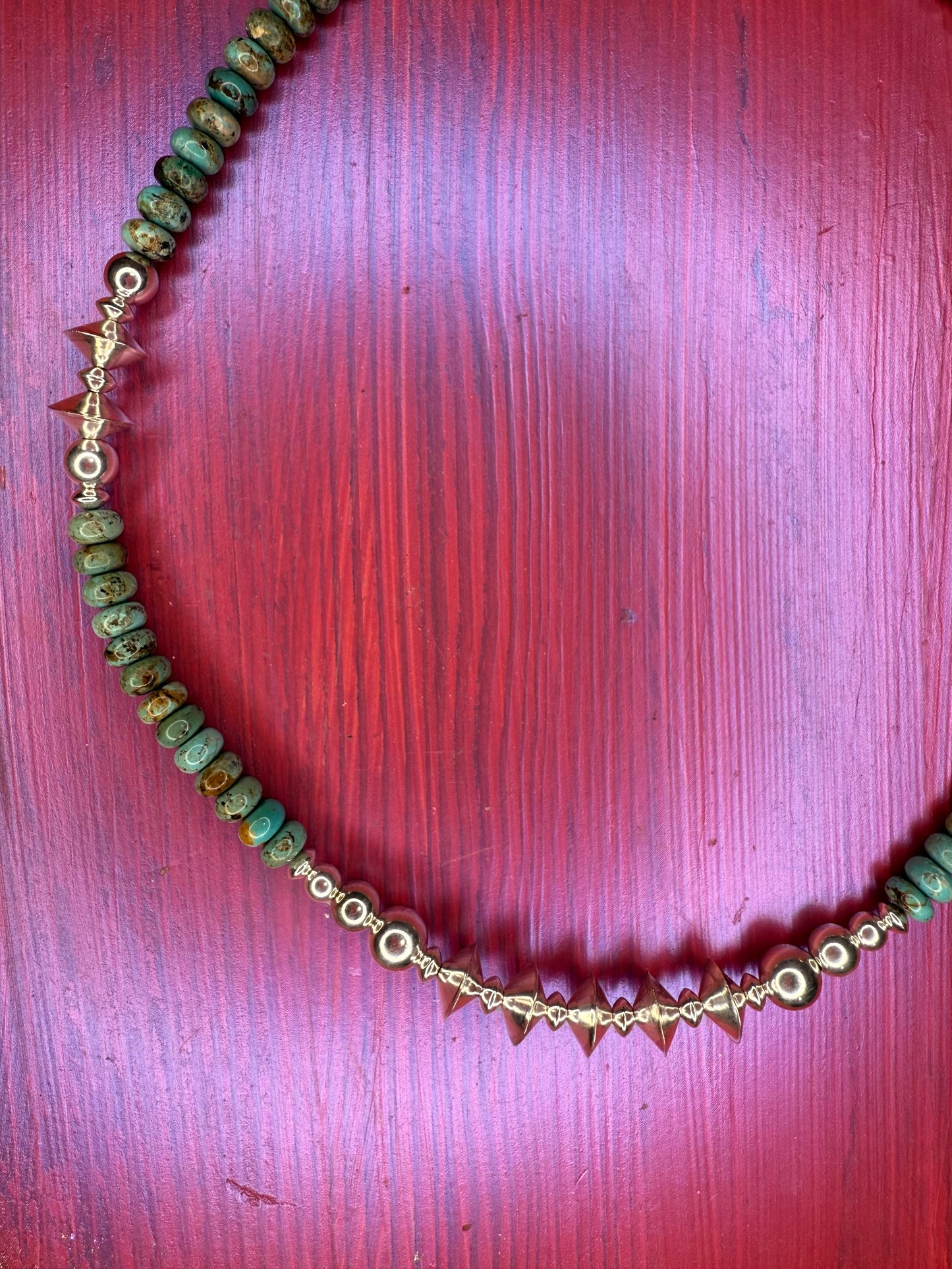 Campitos Turquoise Beaded Necklace