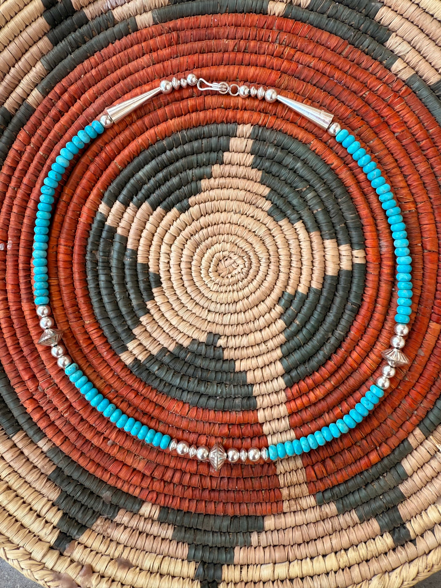 Turquoise & Silver Necklace