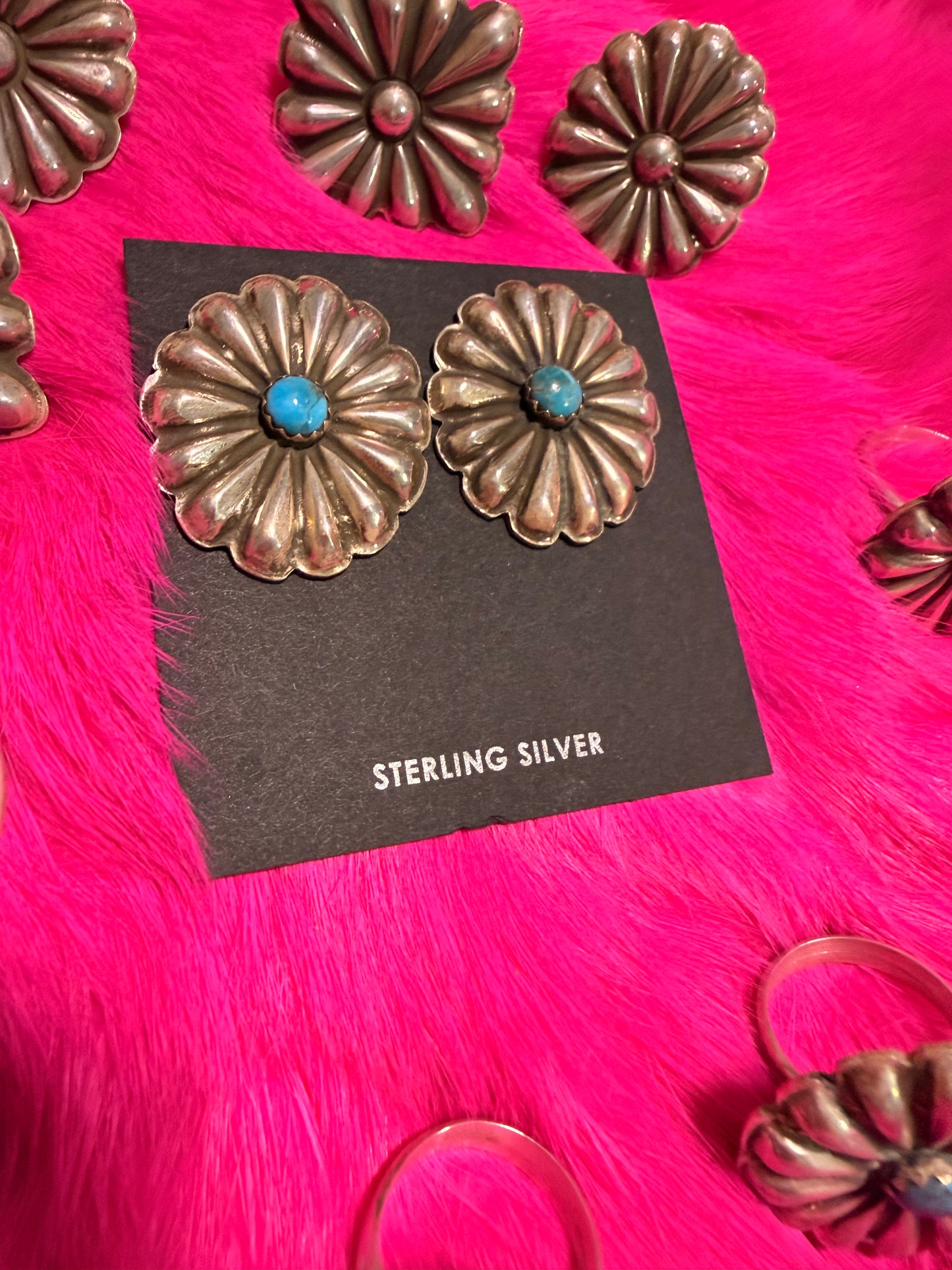 Concho Earrings