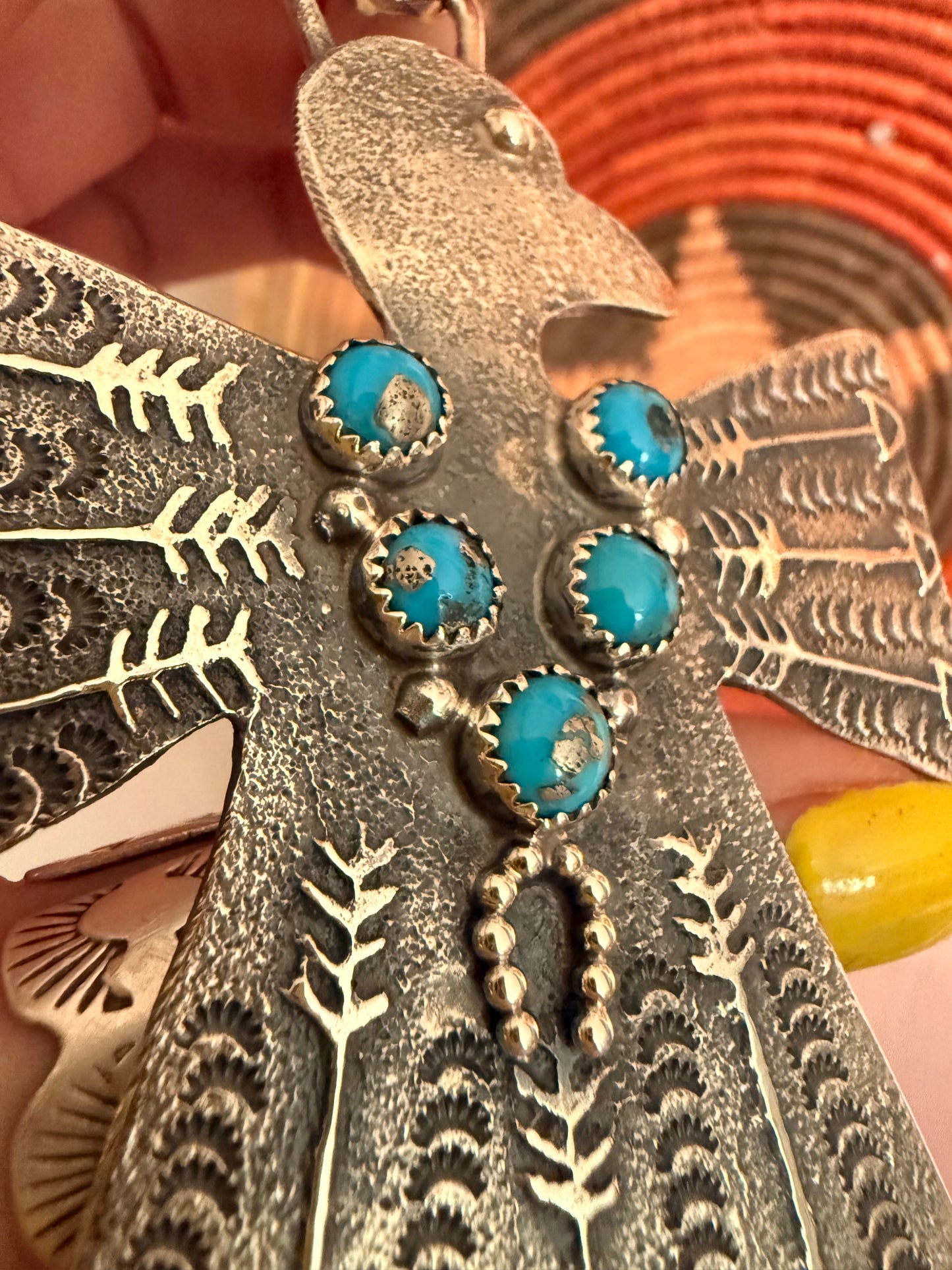 Thunderbird Tufa Cast Pendant