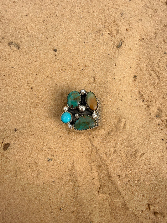 Size 8 Tufa Cast Ring