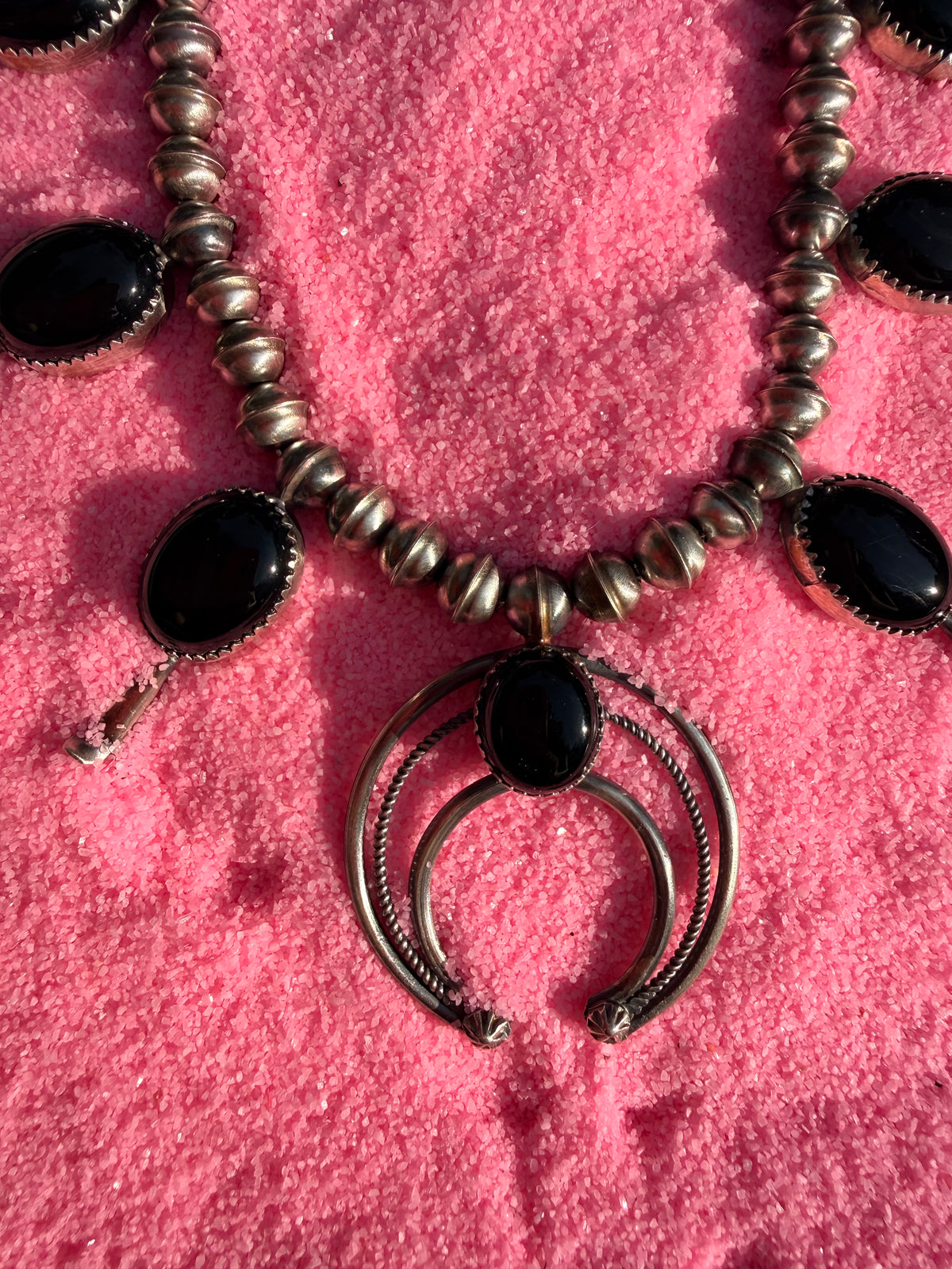Black onyx Squash blossom
