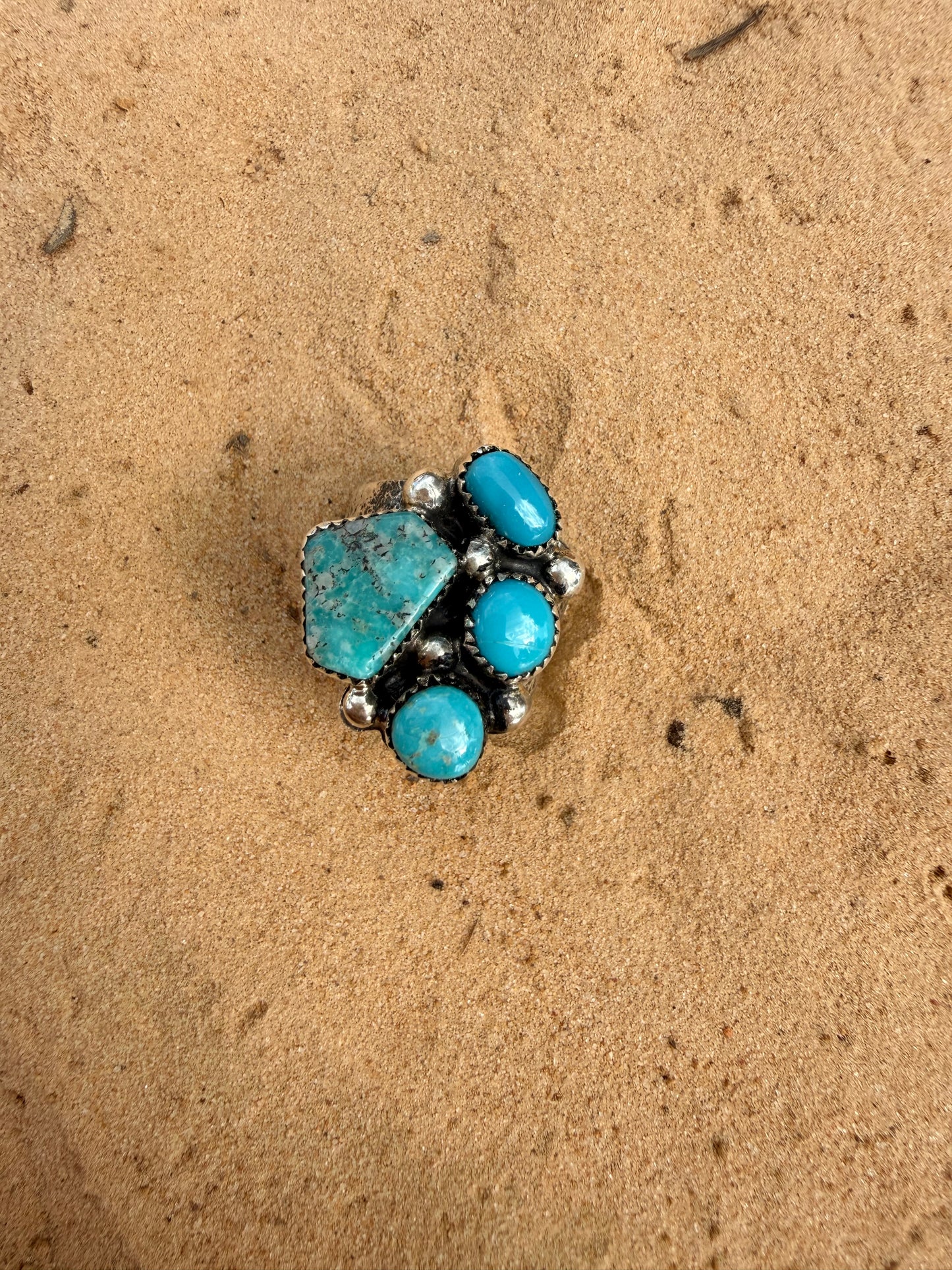 Size 8 Tufa cast ring