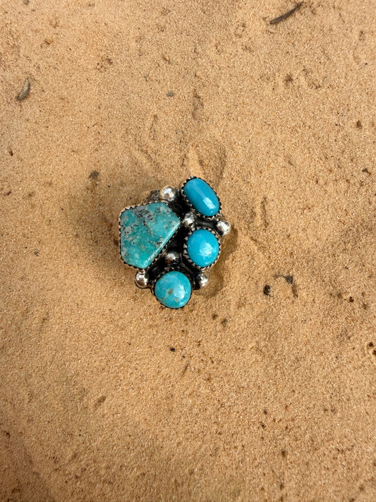 Size 8 Tufa cast ring