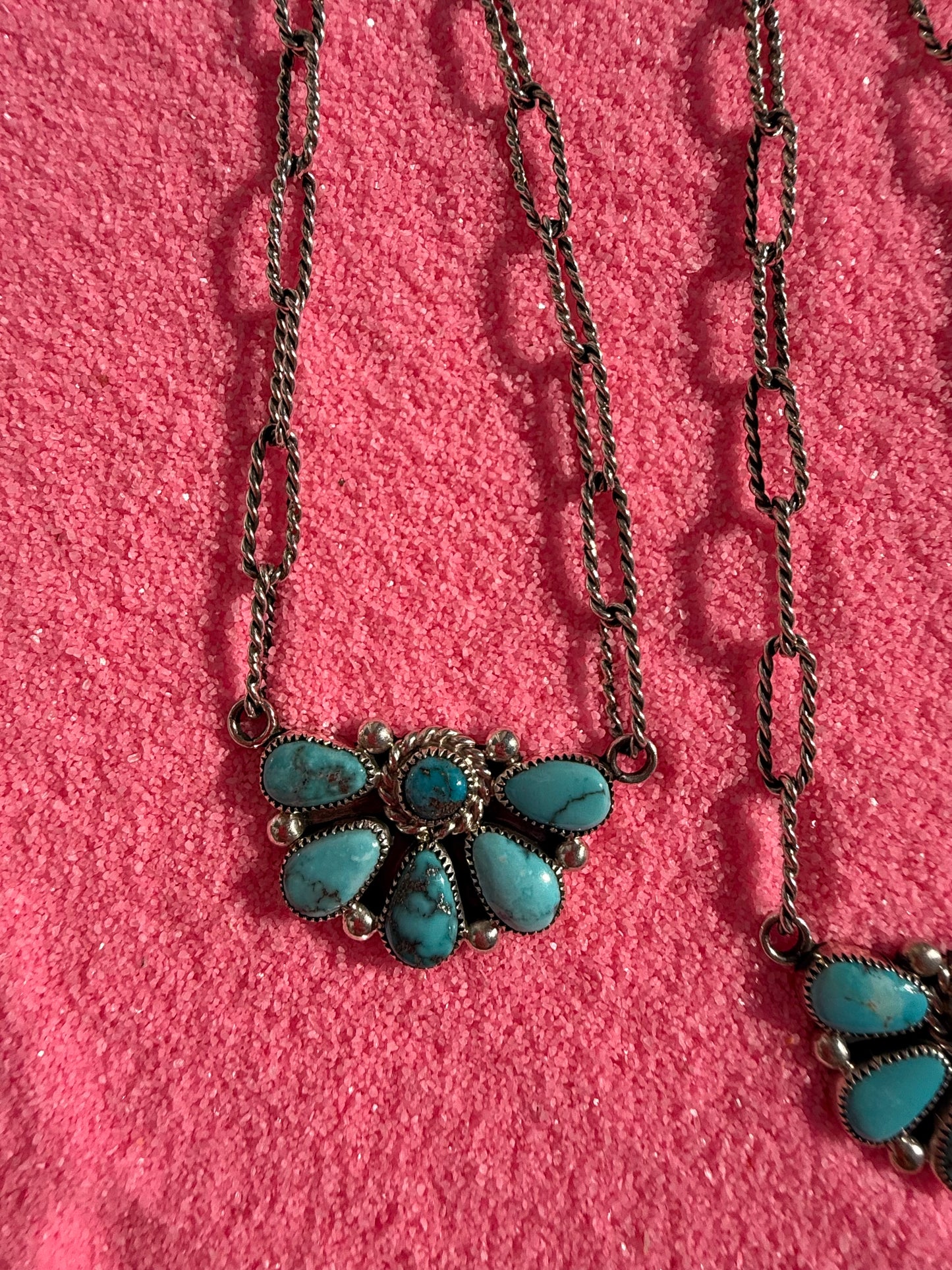 Half Cluster Necklace