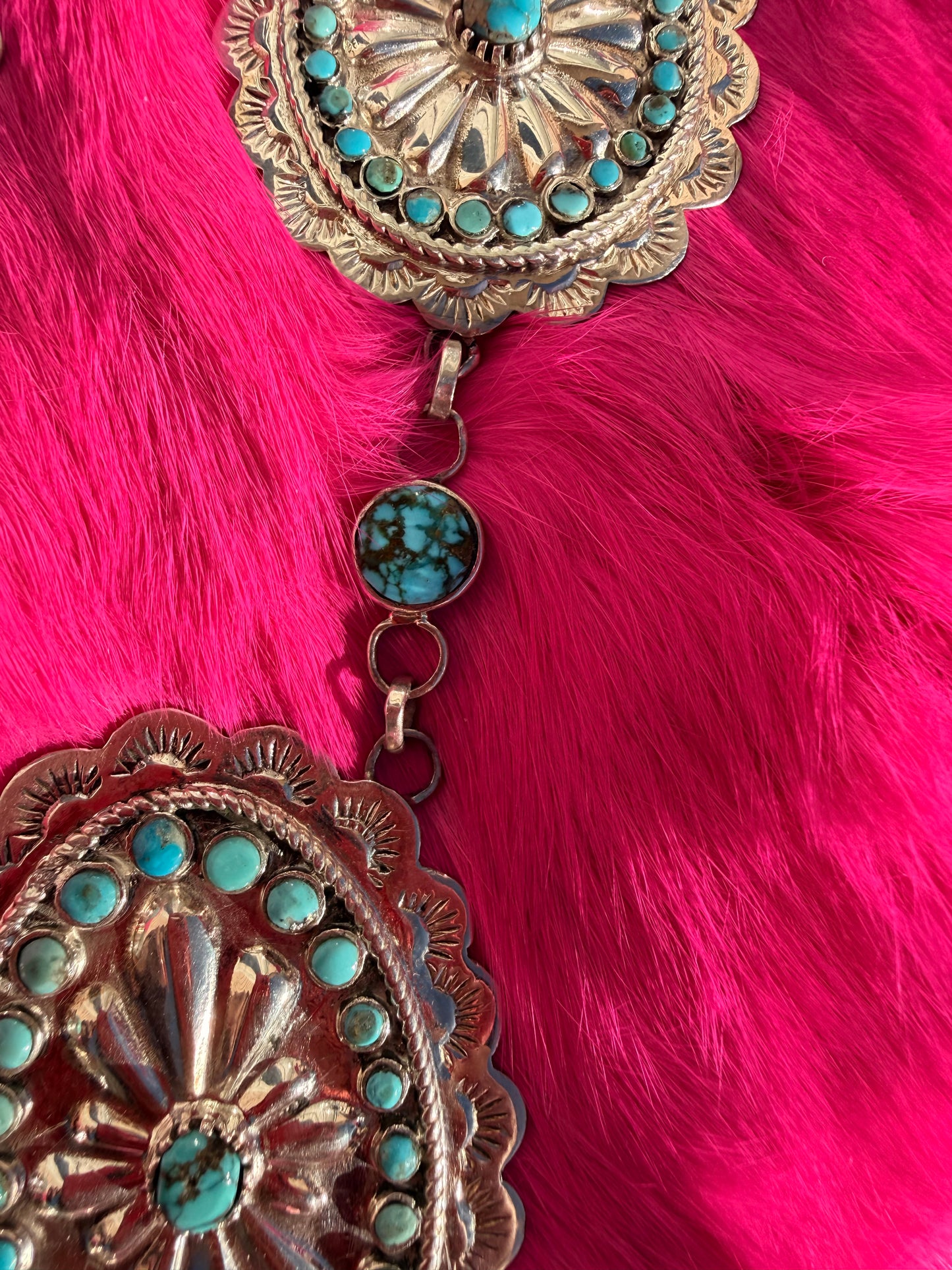 Cluster Concho Necklace
