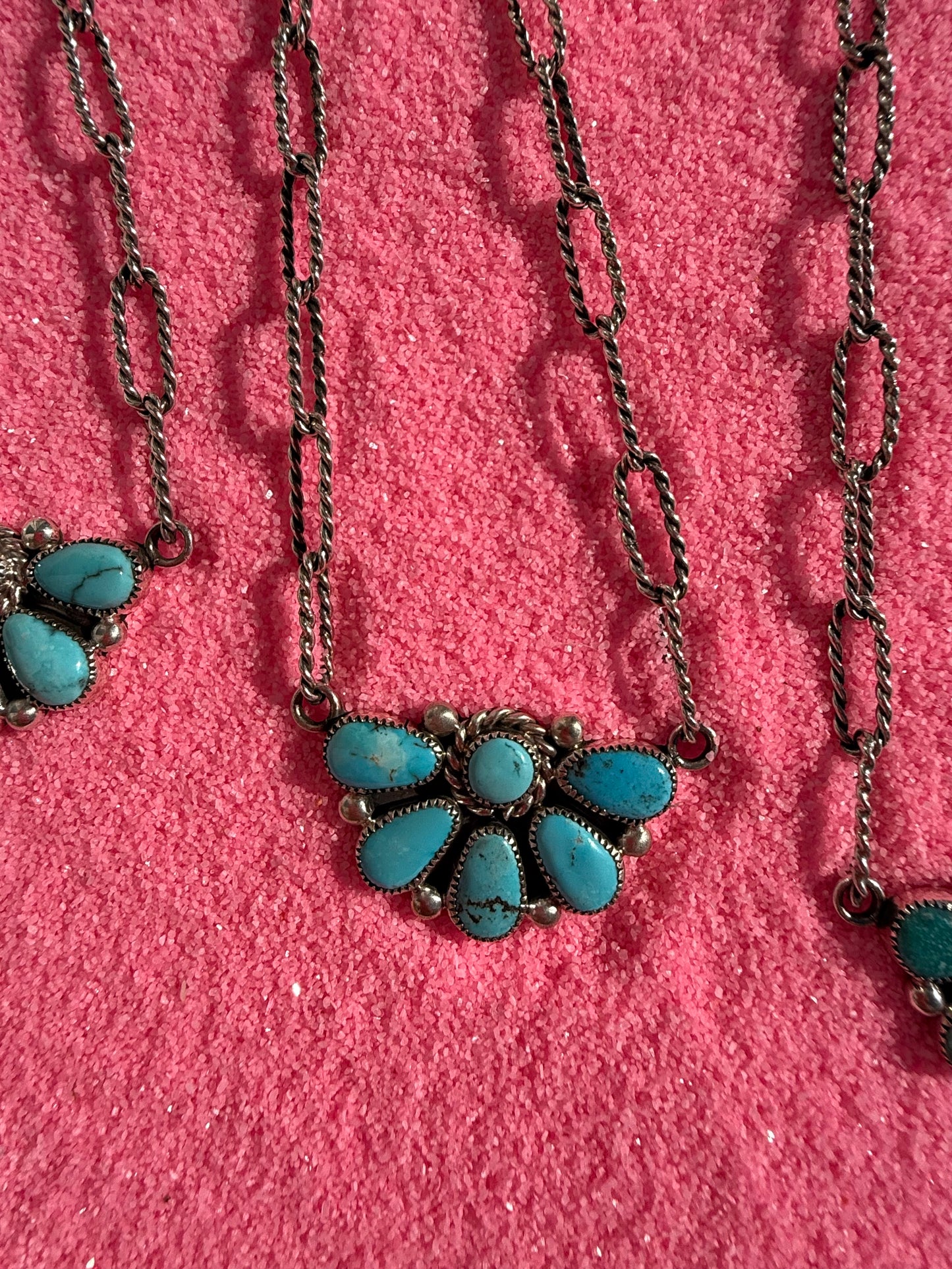 Half Cluster Necklace