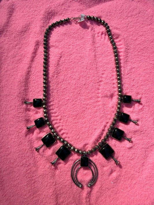 Black Onyx Squash Blossom