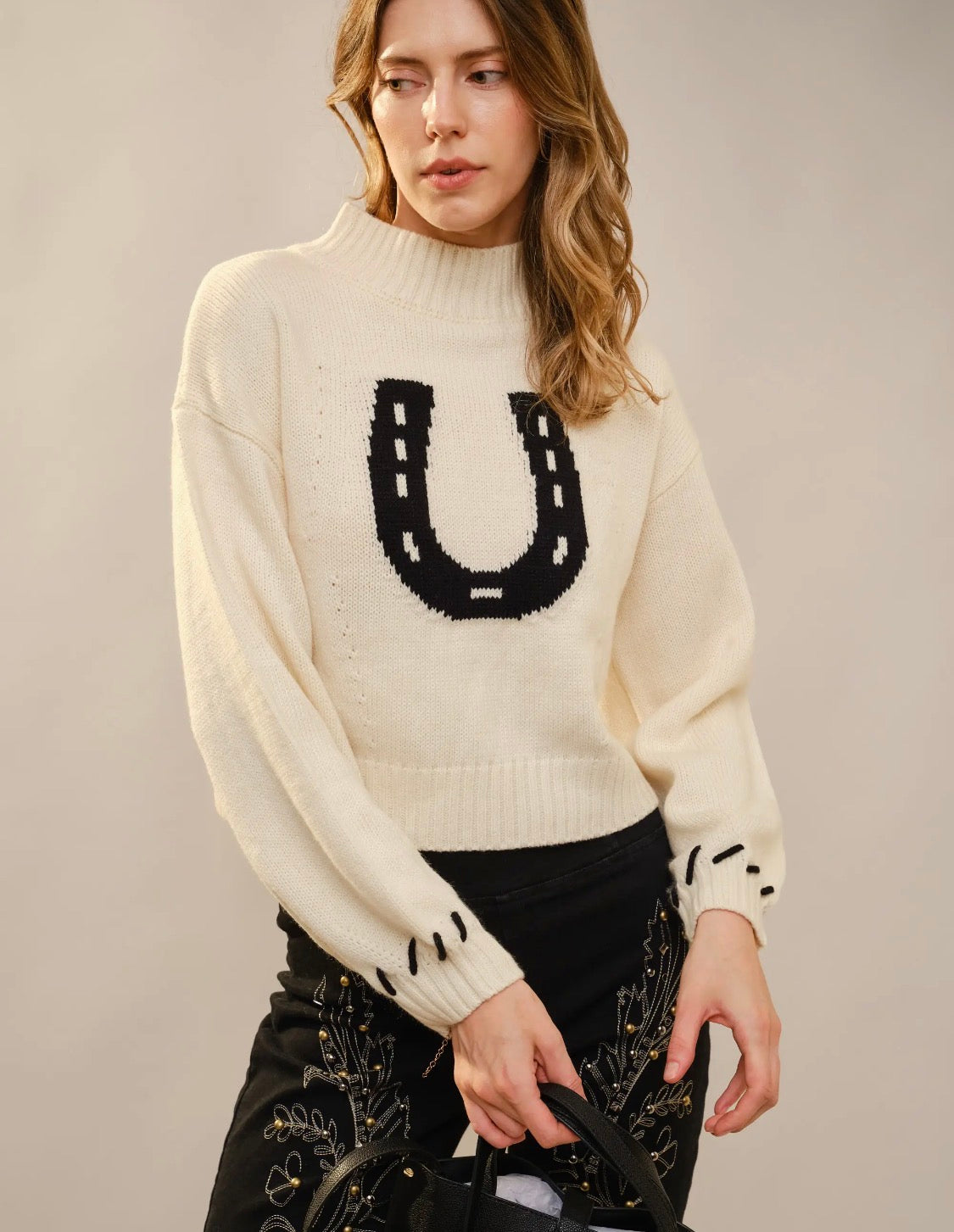 Cowboy Knitted Sweater