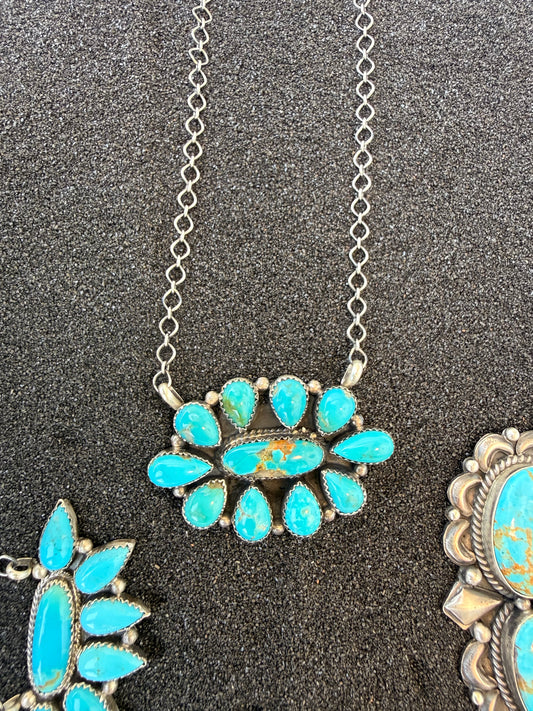 Cluster Bar Necklace