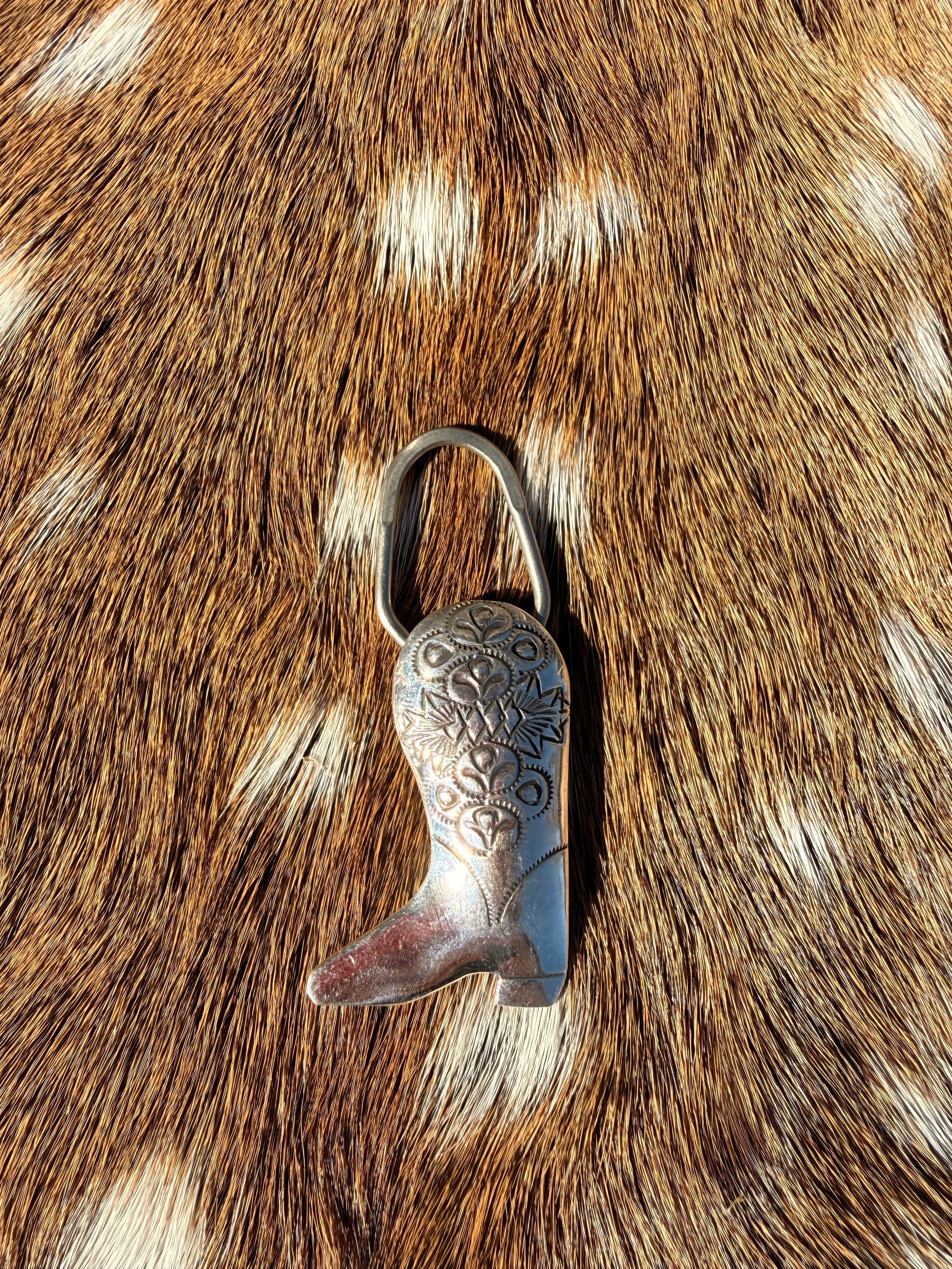 Boot key ring – Texas Gals Turquoise