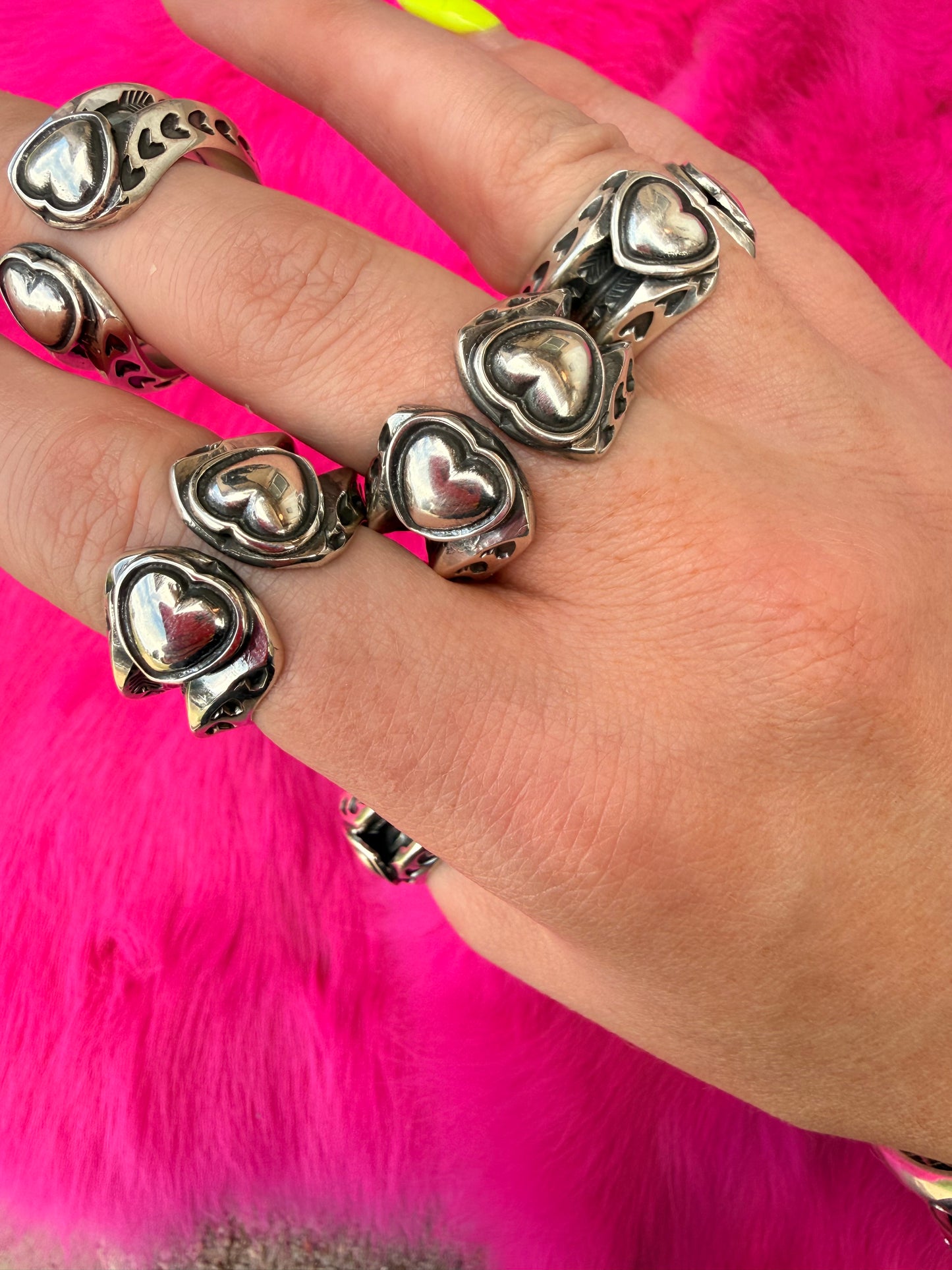PREORDER Sunshine Double Heart Ring