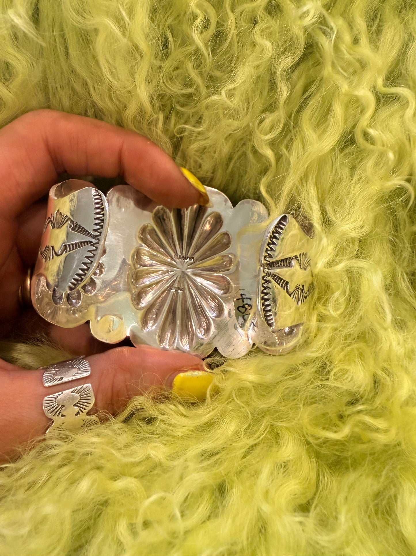 Concho cuff
