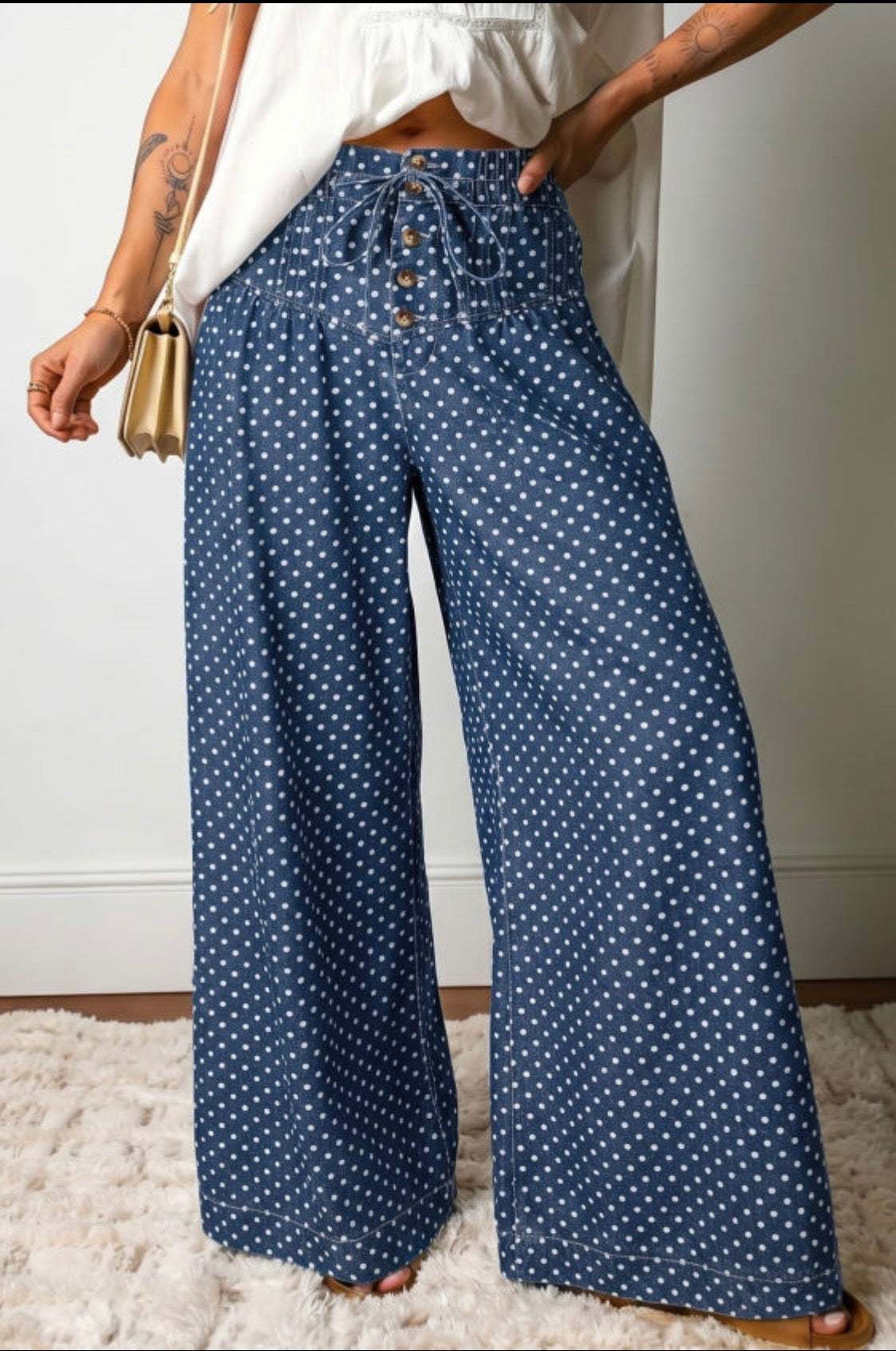 Polka Dot Pants