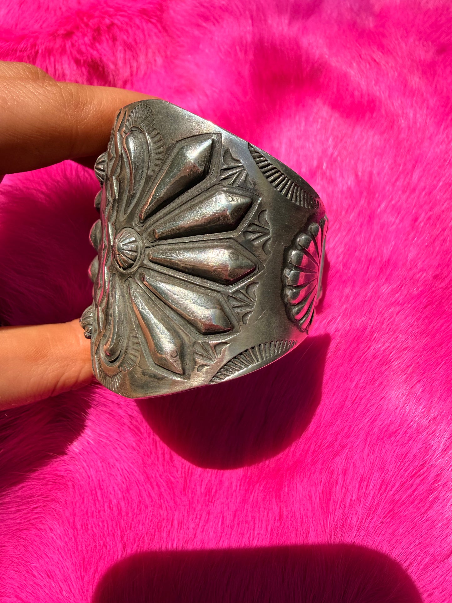 Elvira Bill Concho Cuff