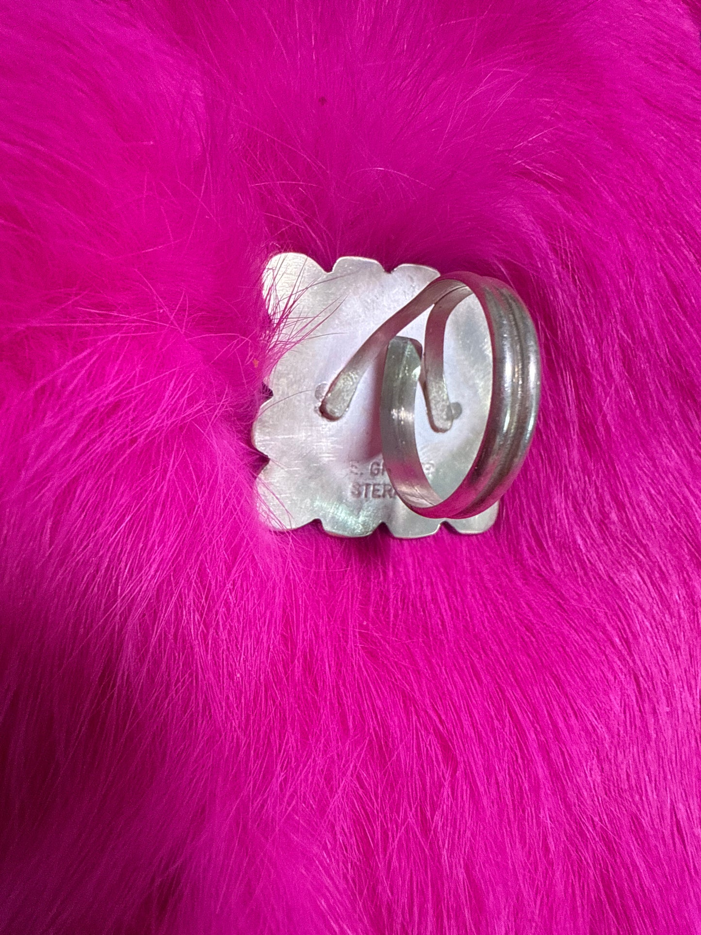 Adjustable Square Concho Ring