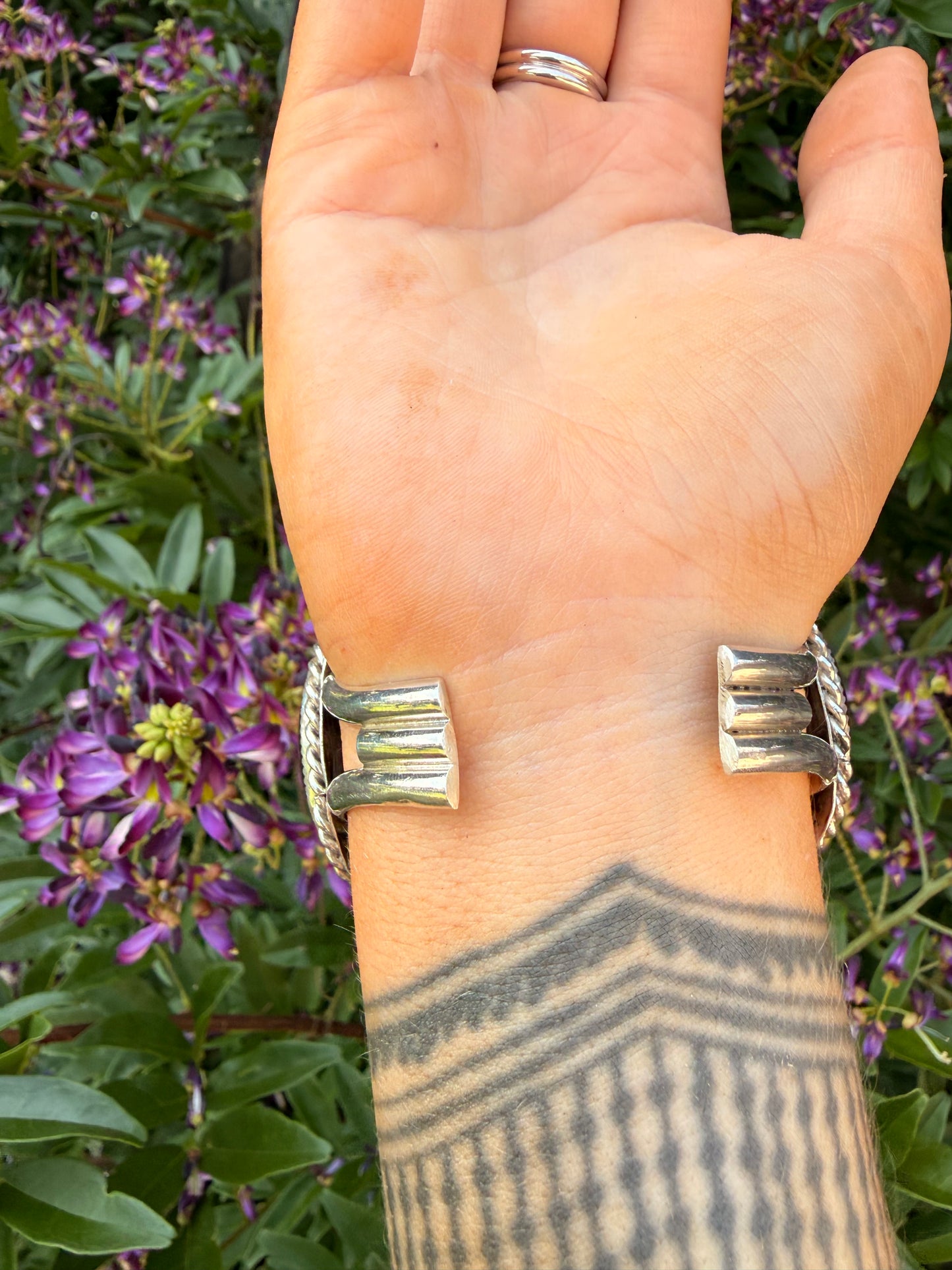 GIANT Black Onyx Cuff