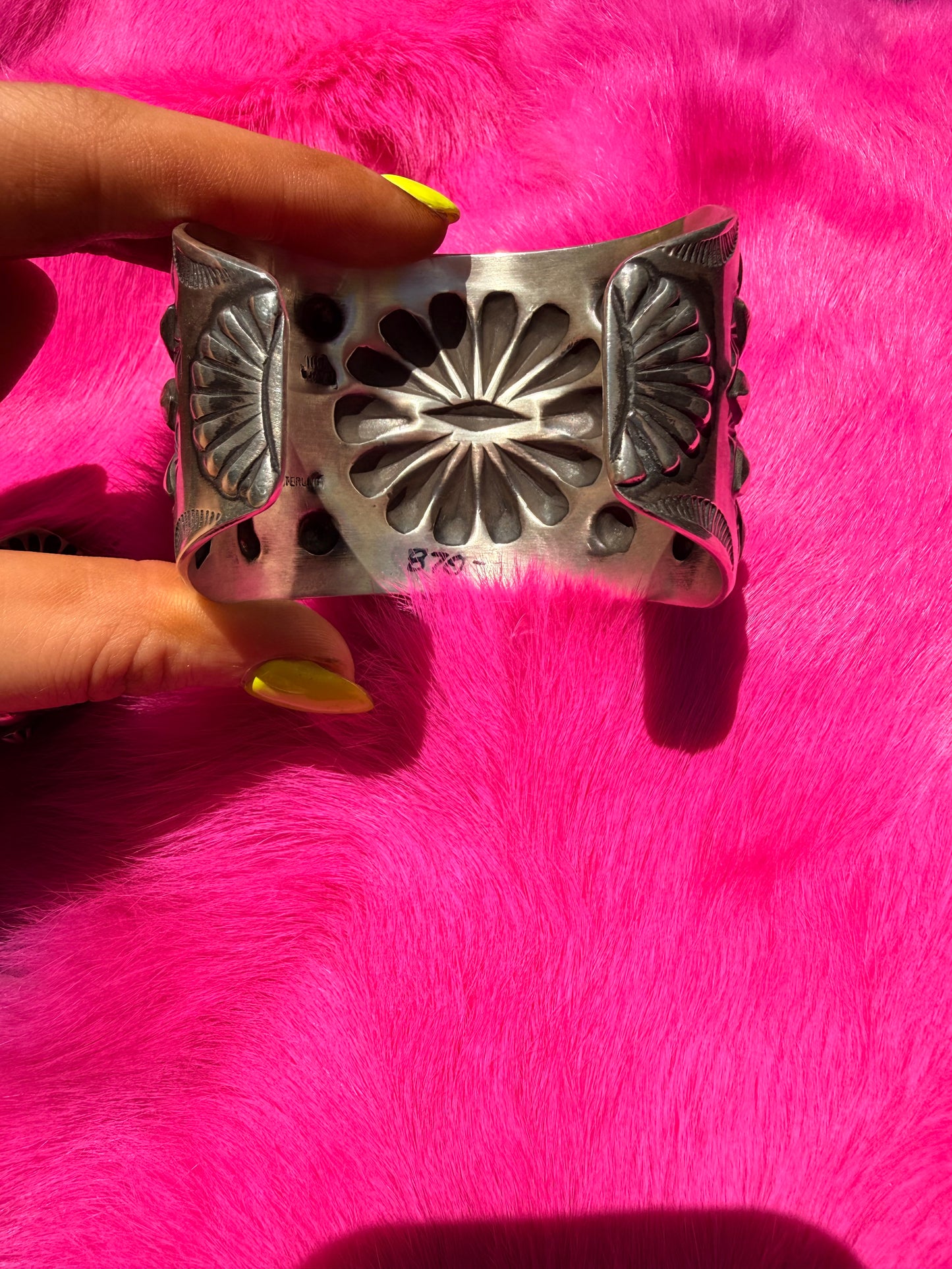 Elvira Bill Concho Cuff