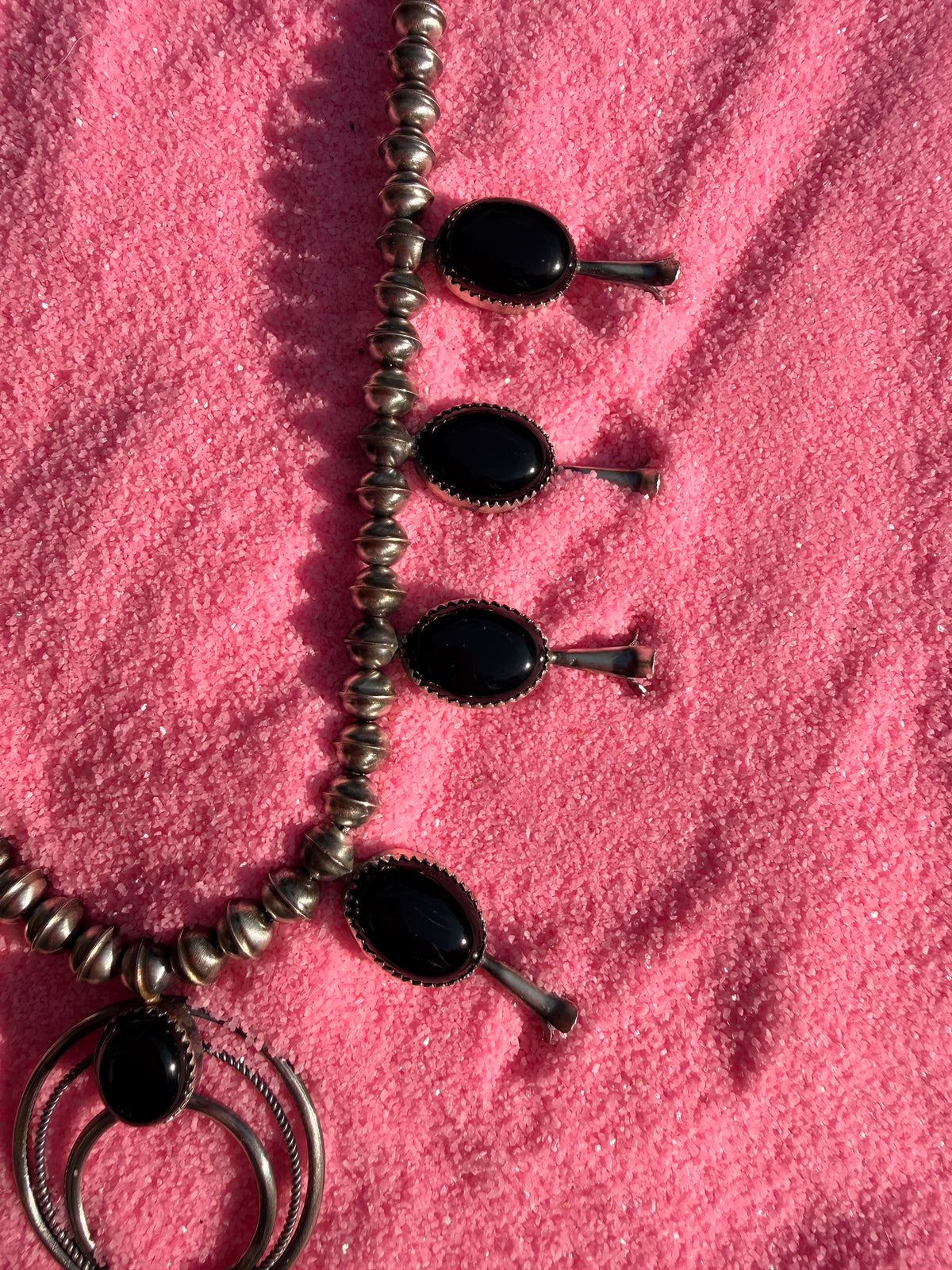 Black onyx Squash blossom