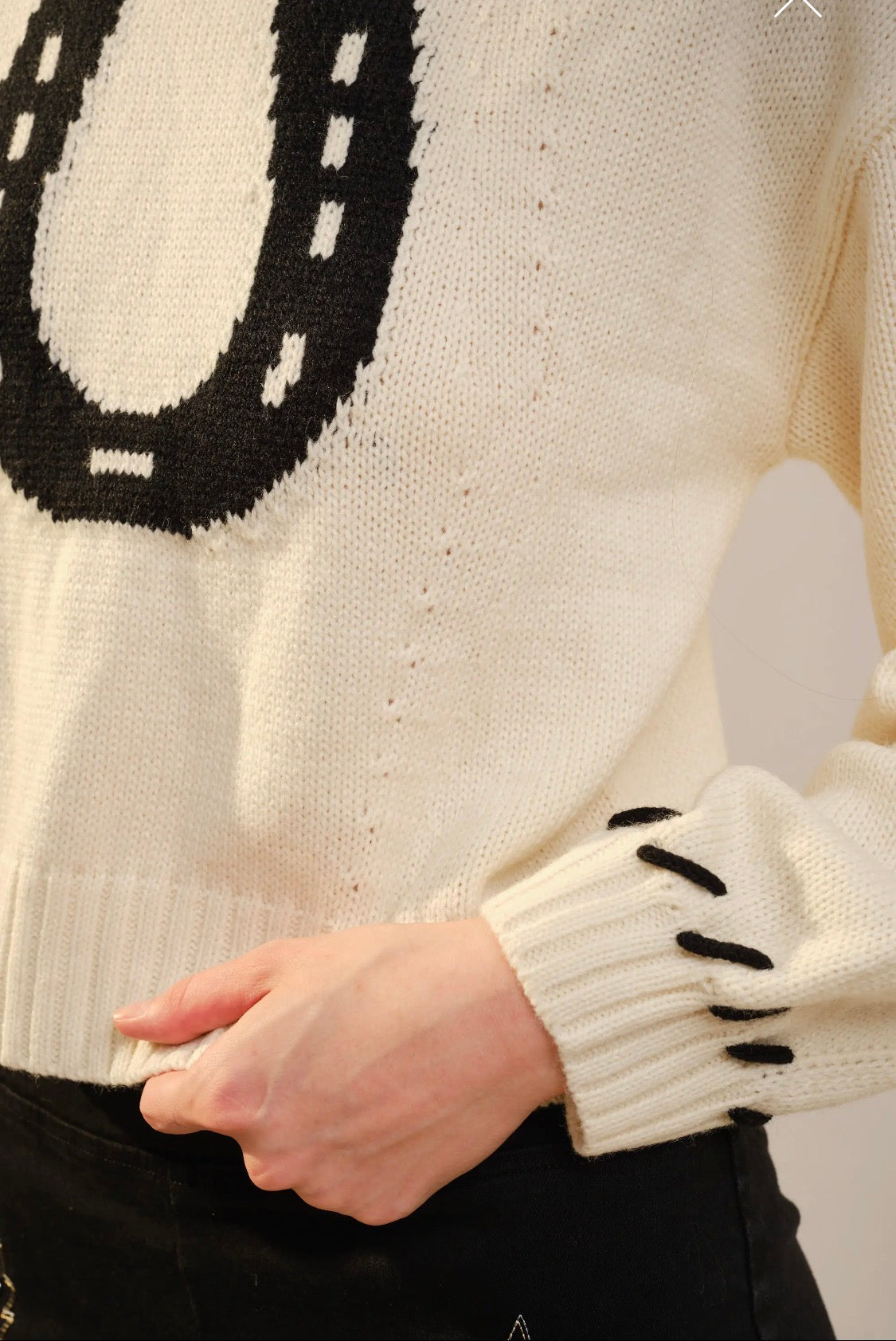 Cowboy Knitted Sweater