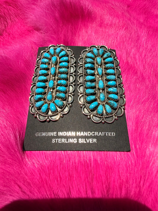 Gerald Mitchell Cluster Earrings