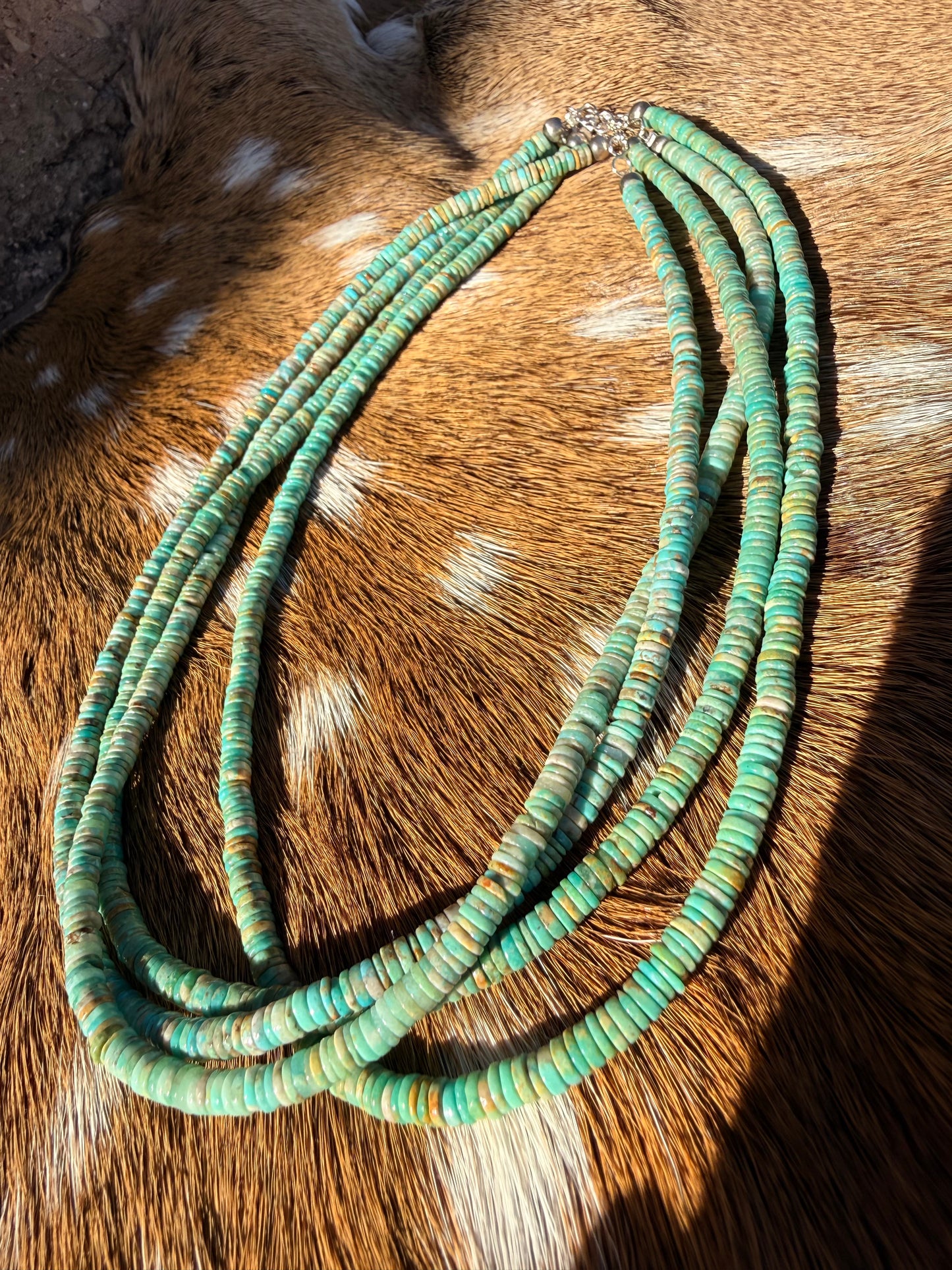 18 in turquoise necklace