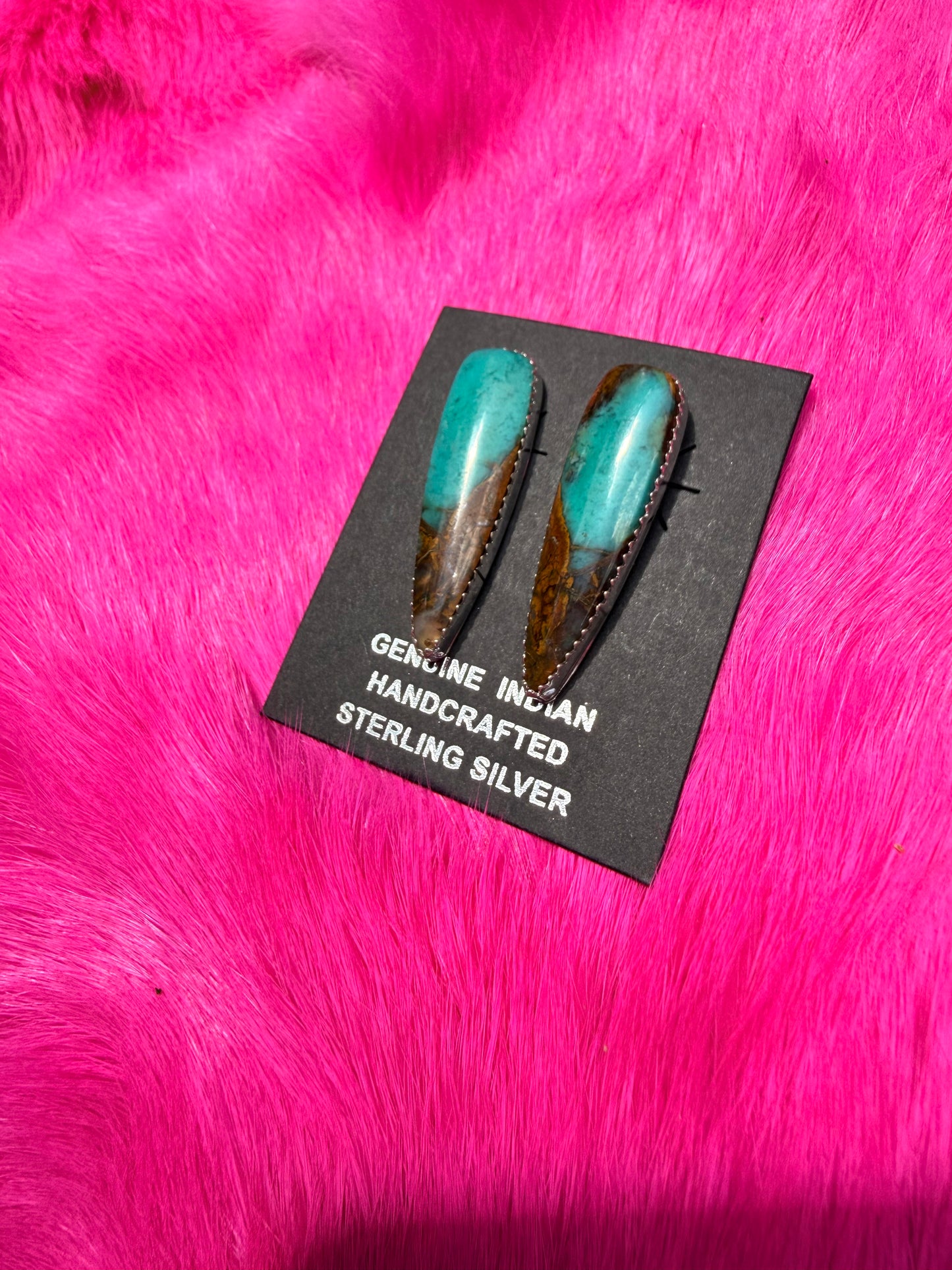 Chrysocolla Stud earrings