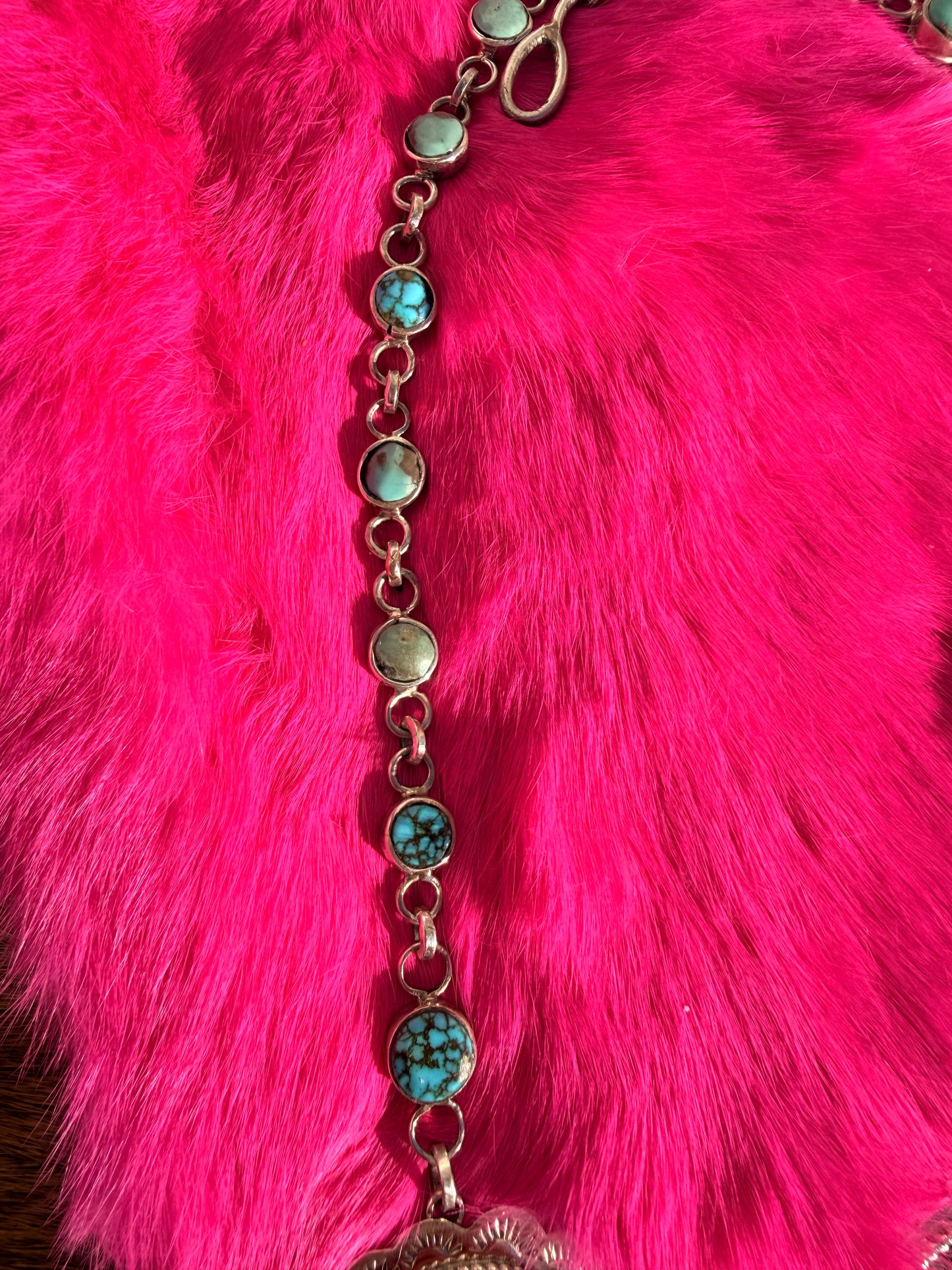 Cluster Concho Necklace