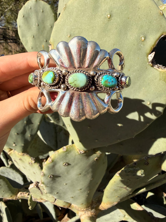 Sand cast Sonora gold cuff