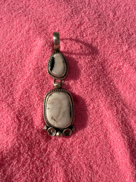 White Buffalo pendant