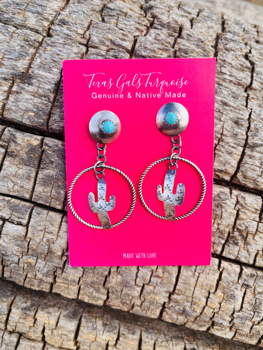 Forever Cactus Earrings