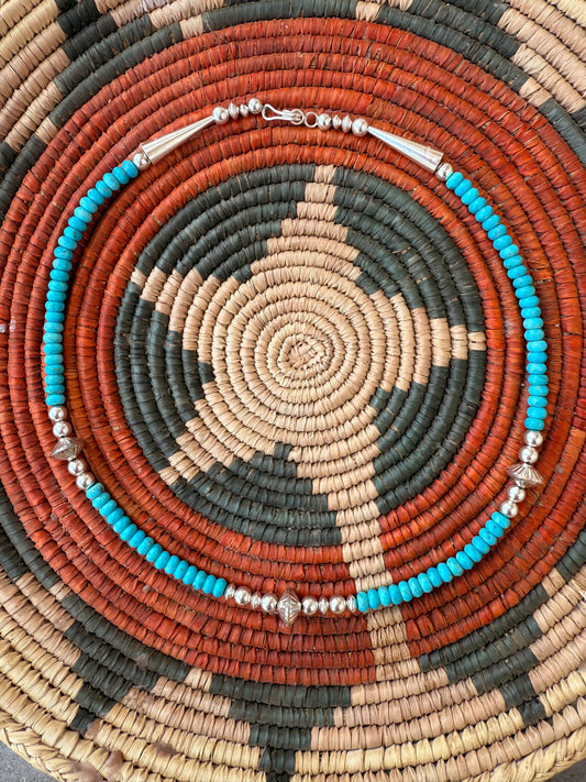 Turquoise & Silver Necklace