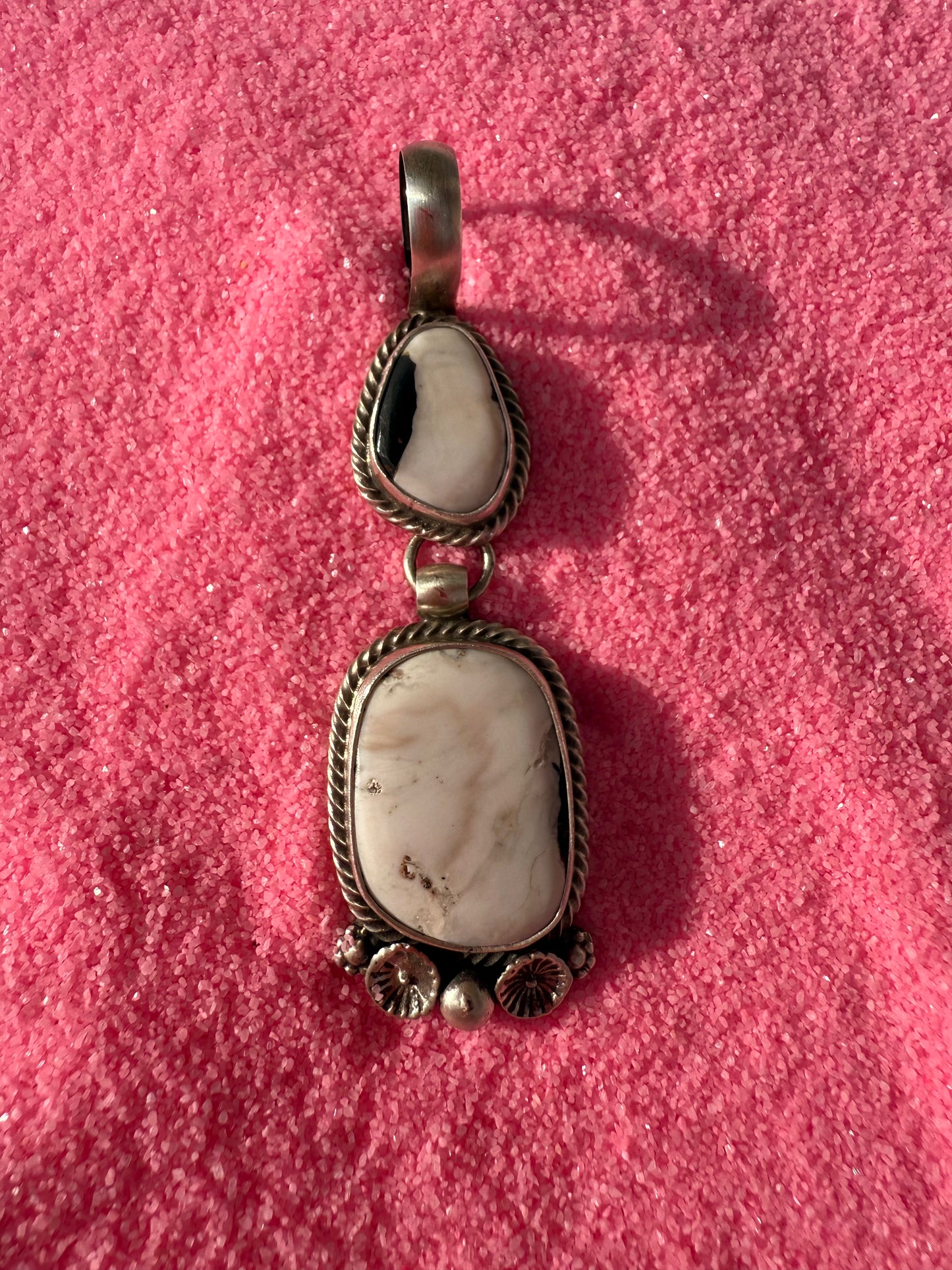 White Buffalo pendant