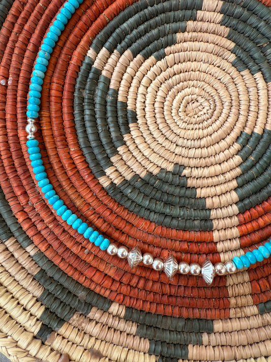 Turquoise & Silver Necklace