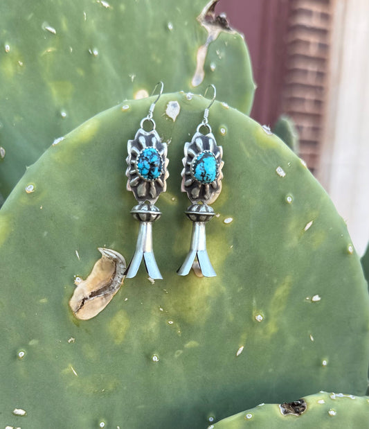 Dangle Blossom Earrings