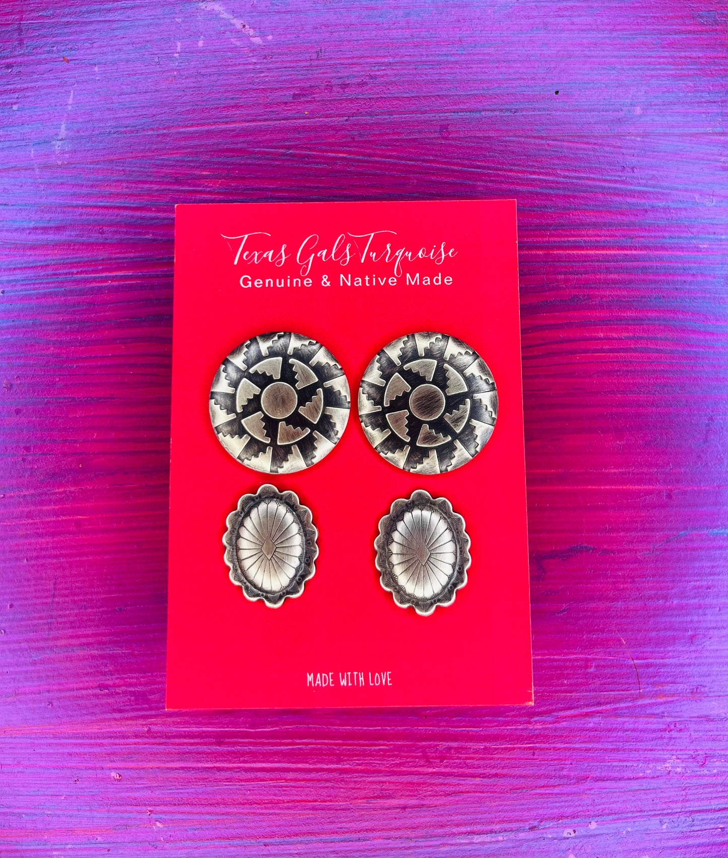 2nd Gen Concho Earring Set