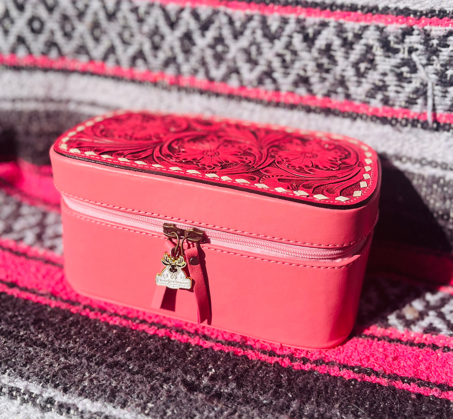 Pretty Pink Jewelry Case 💕