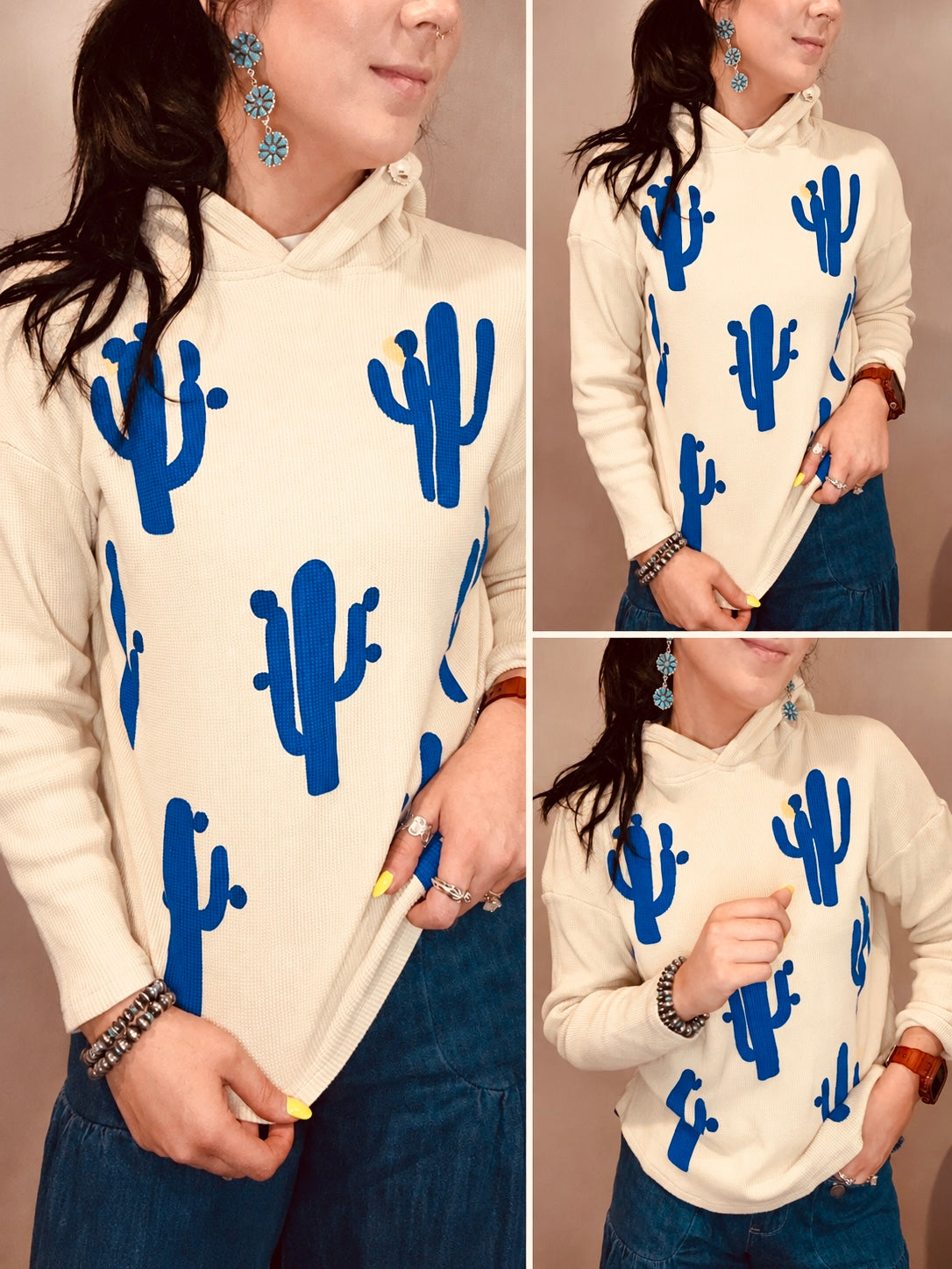 Cactus Blossom Hoodie