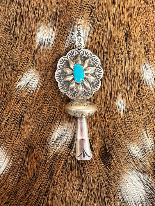 Concho Squash Blossom pendant