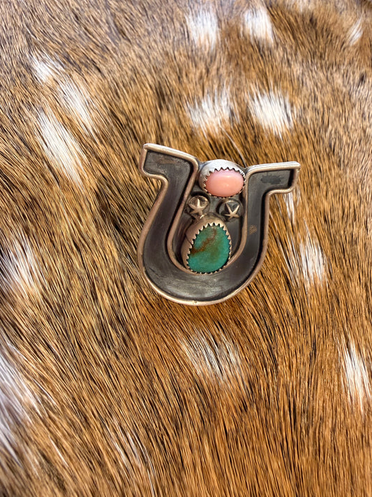 Adjustable Horse shoe ring
