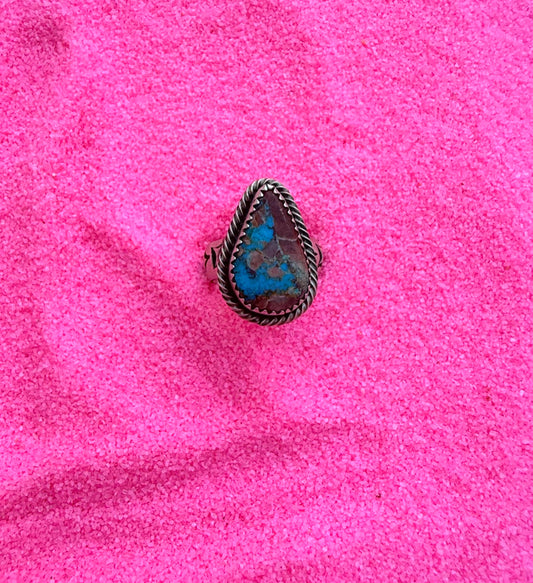 Bisbee Turquoise Ring size 6