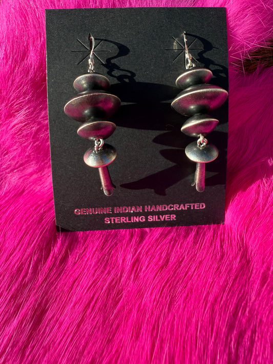 Saucer Squash Dangle Earrings