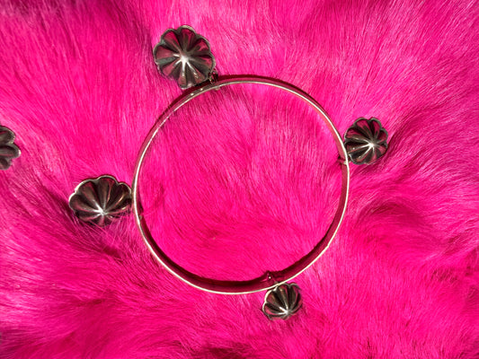 4 charm bangle